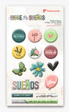 Sigue tus Sueños Stickers Epoxy scrapbook colección