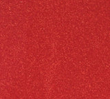 Viniles Siser autoadherible PSV Glitter Flame Red 12"