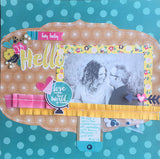 Kit de Hojas Decoradas Para  Fuse 12x12"