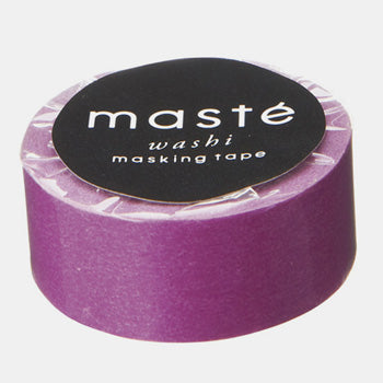 Maste Washi Tape - Purple / Solid