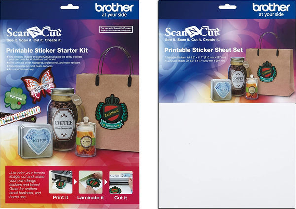 Kit de impresión y laminado para etiquetas ScanNCut