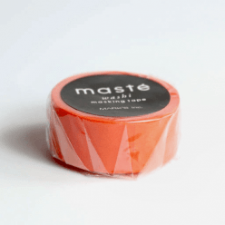 Maste Washi Tape - Naranja / Solid