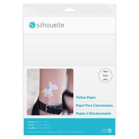 Papel para Tatuaje Temporal Blanco