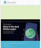 Papel con pegamento foto luminiscente para impresión
