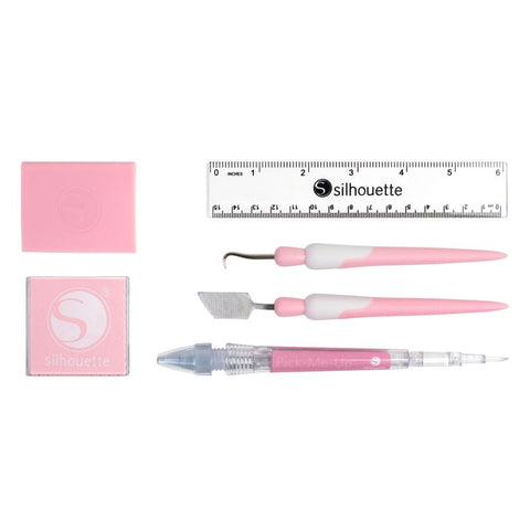 Kit de herramientas rosa Silhouette
